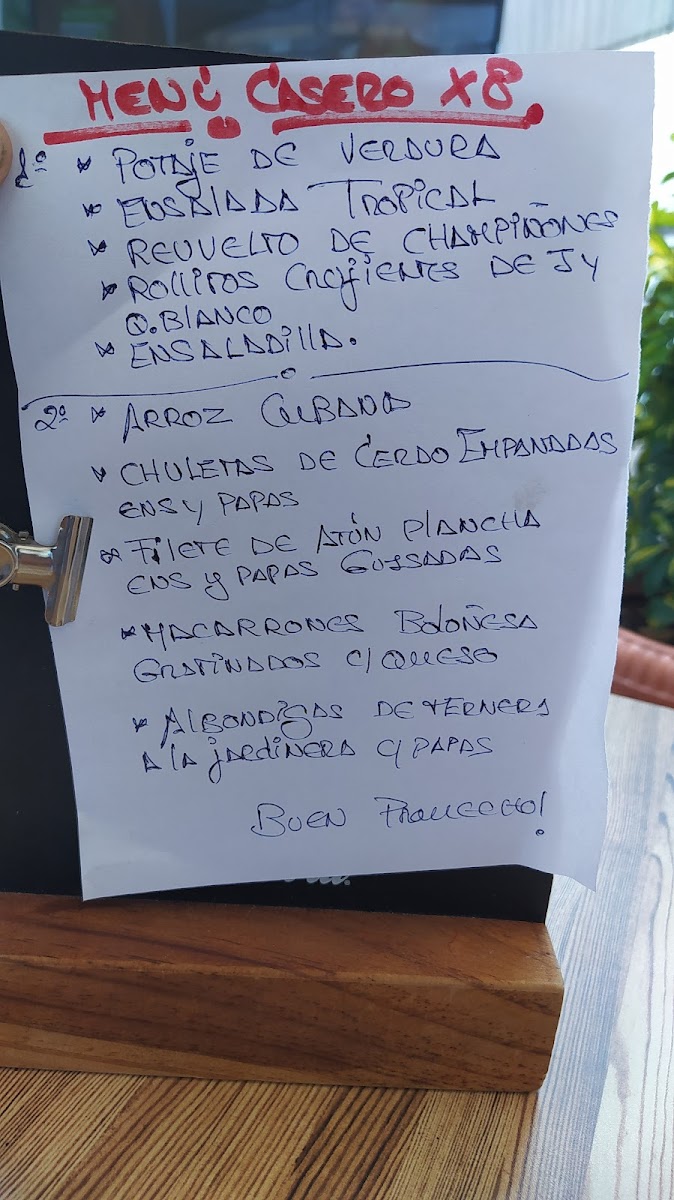 Menu Cafetería Sole-7