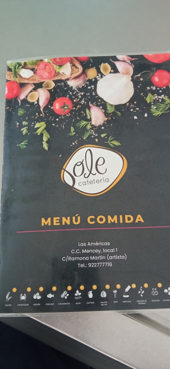 Menu Cafetería Sole-8